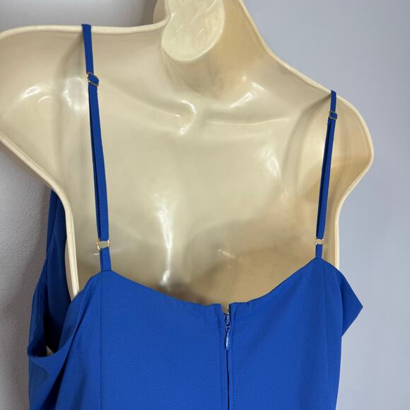 Lilly Pulitzer Alisa Lileeze Wrap Mini Dress Borealis Blue Vacation Women's 14 - Picture 9 of 12